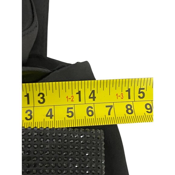 Zara Black Mini Dress with Bow Detail - Picture 9 of 12